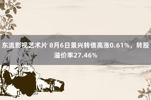 东流影视艺术片 8月6日景兴转债高涨0.61%，转股溢价率27.46%