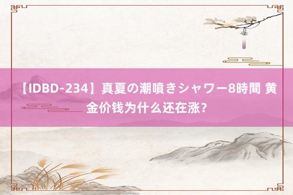 【IDBD-234】真夏の潮噴きシャワー8時間 黄金价钱为什么还在涨？