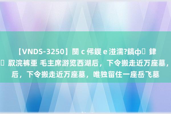 【VNDS-3250】闅ｃ伄鍥ｅ湴濡?鎬ф銉犮儵銉犮儵 娣倝銇叞浣裤亜 毛主席游览西湖后，下令搬走近万座墓，唯独留住一座岳飞墓